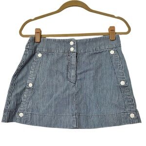 See by Chloe Striped Mini Skirt